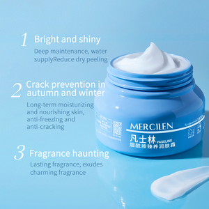Preço fábrica Produtos De Cuidados Com A Pele Vaselina Original OEM Smoothing Hidratante Creme Facial Colágeno Hidratante