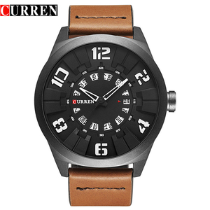 Reloj de Pulsera Deportivo de Cuarzo para Hombre CURREN 8258, Nuevo Estilo de Moda con Superficie 3D en Línea - Product Image 6