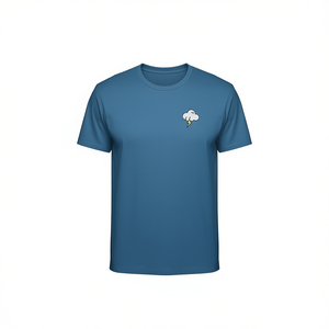 <b>Cloud</b> Fart T-Shirt Blue Short Sleeve Unisex Promotional Apparel - Product Image 2