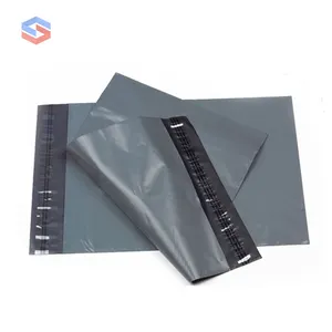 Custom Strong Self Seal Parcel Delivery Poly Mailer Postage Postal Satchel Grey Mailing Bags