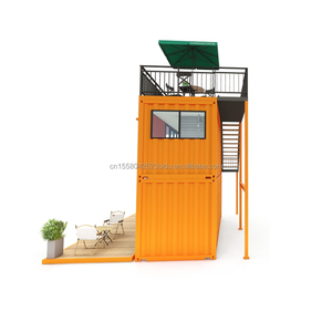 20ft 40ft prefab Mini Pop-up cửa hàng <span class=keywords><strong>container</strong></span> cà phê cửa hàng/bar/thức ăn nhanh thép Sandwich Panel khách sạn sửa đổi vận chuyển <span class=keywords><strong>container</strong></span> - Product Image 4