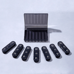 Bán Buôn Khuyến Mại Sinh Thái Thân Thiện Vui Hình Chữ Nhật Nhỏ Hộp Thuốc Tùy Chỉnh In 7 Ngày Thuốc Hộp Hàng Tuần Y Lưu Trữ Hộp - Product Image 6