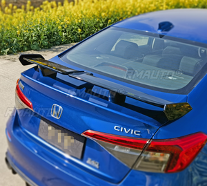 สปอยเลอร์หลังสำหรับ Honda Civic รุ่นที่ 11 ซีดาน ปี 2022 2023 2024 ชิ้นส่วนแต่ง ABS พลาสติก สปอยเลอร์ฝากระโปรงท้ายรถยนต์ อุปกรณ์ตกแต่งรถยนต์ - Product Image 5