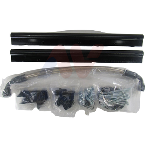 MATCHWAY Nuovo Collettore di Aspirazione Super Victor in Alluminio Nero Lavorato CNC, Singolo Piano 4150 EFI, per Gen III LS3 L92, Barra Carburante Rettangolare - Product Image 4