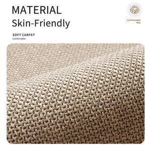 Alfombra Redonda para Mascotas con Diseño de Perro de Dibujos Animados, Resistente a las Manchas, Azul, para Perros - Product Image 3