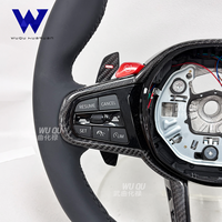 Volante Deportivo de Fibra de Carbono para BMW Serie 2 3 4 5 6 G20 G29 G22 G26 G30 G31 G01 G02 G05 G06 G14 G15 G80 2018-2022