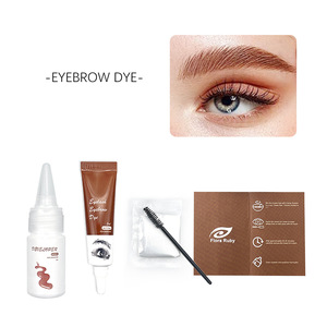 Kit de Tinte para Cejas, Coloración Semipermanente para Cejas y Pestañas, Crema de Henna para Uso en Salón y en Casa - Product Image 2