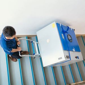 Small Moving Trucks Stair Chair Climber Mobile Foam <strong>Trolley</strong> Move Goods <strong>Upstairs</strong> Electro Transporter Troley Cart Battery Powered - Product Image 6