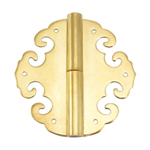 Chengyu Copper Hinges Butterfly Shape 180 Degree For Wooden Box <b>Cabinet</b> Door Surface Mount Traditional Design - Product Image 5