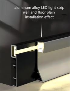 Rainure décorative en aluminium pour <span class=keywords><strong>carrelage</strong></span> de sol et accessoires d'angle - Product Image 3