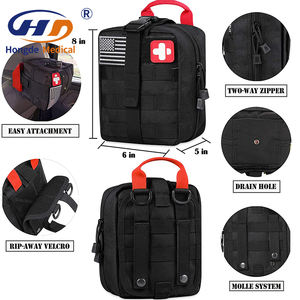 Casa di emergenza portatile con Set di forniture borse tattiche con attrezzature mediche Kit di sopravvivenza Kit di pronto soccorso - Product Image 3