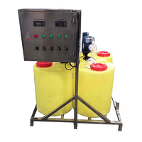Chlore de pH d'équipement de système de dosage liquide automatique d'acide chimique/alcali pour le traitement de l'eau avec la pompe doseuse