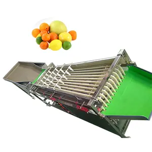 Industrial Kiwi Fruits Peach Tomato Orange Size Grading Sorting Machine