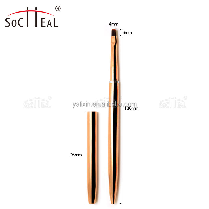 Brosse à ongles plat gel 6mm