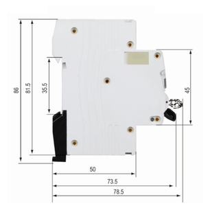 Bộ Ngắt Mạch Thu Nhỏ ONESTO C40, 1P + N MCB 6A 10A 16A 20A 32A - Product Image 2