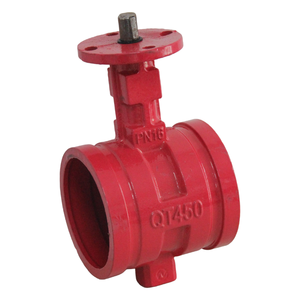 Strahlendes Feuerlöschsystem Turbinenbetriebenes Gerilltes Absperrventil - Product Image 6