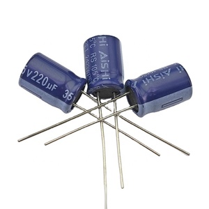 Tụ điện GR107M050E12RR0VH4FP 100uF 50V ±20% Loại lắp đặt, D6.3xL12mm Tụ điện phân nhôm - Có chân ROHS - Product Image 4