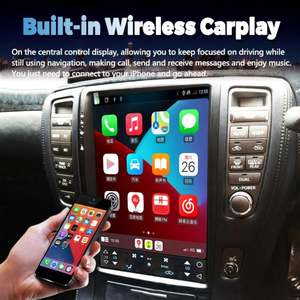 Radio de Coche con Pantalla Tesla de 12.8'' para Toyota Crown S180 2003-2008, Reproductor Multimedia Android 13 con GPS, Volante a la Derecha - Product Image 6