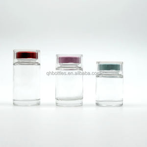 Vente en gros de luxe, nid d'oiseau frais en conserve, bouteille en verre avec bouchon en plastique transparent, tailles 50 ml, 80 ml, 100 ml, 120 ml, bocal en verre - Product Image 5