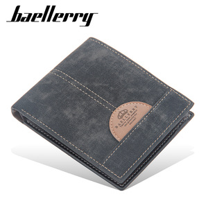 Baellerry <b>Men's</b> <b>Wallet</b> PU Leather Horizontal Multi-Card Slots Fashionable Everyday Use - Product Image 1