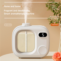 Diffuseur d'arômes mural intelligent de haute qualité à cinq niveaux de réglage pour toilettes, bureaux, hôtels, diffuseur d'huiles essentielles
