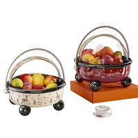 Draagbare, stofdichte plastic snack- en snoepbak met deksel voor gedroogd fruit, voor thuis, woonkamer, voedselopslag & opbergdoos