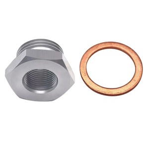 อะแดปเตอร์เกลียวตัวผู้ M18X1.5 เป็นตัวเมีย M12X1.0 ผลิตจากเหล็กกล้าไร้สนิมด้วยเครื่อง CNC สำหรับกรองน้ำมันเชื้อเพลิงและการดัดแปลงยานยนต์ - Product Image 6
