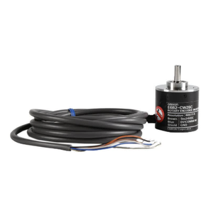Encodeur rotatif incrémental E6B2-CWZ6C, sortie NPN, 100kHz, DC5-24V, IP50, câble de 500mm, équipement industriel, arbre en acier inoxydable, 35mA - Product Image 3