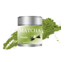 Matcha Vert Cérémonial Japonais Personnalisable Grade 6A en Boîte Métallique 30g