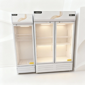 Exhibidor Refrigerador Comercial de Gran Capacidad para Bebidas, Congelador de Refrigeración Directa, Vitrina para Vinos y Agua - Product Image 5