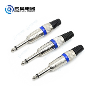 Mono 1/4 inch <span class=keywords><strong>Jack</strong></span> 6.35 mét nam cắm phụ kiện kết nối cho âm thanh và thiết bị âm nhạc - Product Image 5