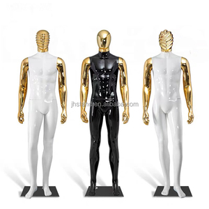 Maniquí Masculino de Fibra de Vidrio para Exhibición de Ropa, Maniquí <span class=keywords><strong>Musculoso</strong></span> de Cuerpo Completo para Trajes - Product Image 3