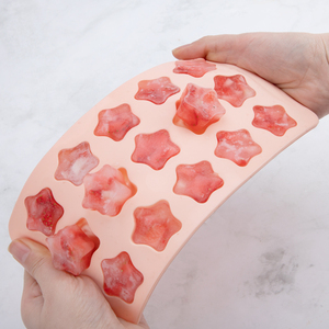 Molde para Hielo con 15 Cavidades en Forma de <span class=keywords><strong>Estrella</strong></span> Pequeña para Niños, para Helados de Frutas Congeladas - Product Image 5