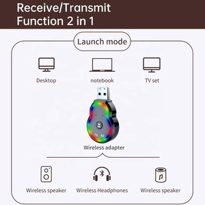 20M USB Colorful <strong>bluetooth</strong> 5.3 Audio Adapter Handsfree Car Kit 3.5Mm Aux Audio Receiver Wireless <strong>bluetooth</strong> <strong>Transmitter</strong> Receiver - Product Image 3