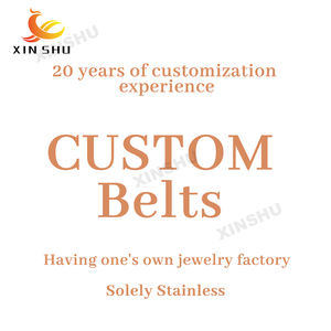 XS personnalisé luxueux lettre ceinture hommes en acier inoxydable <span class=keywords><strong>boucle</strong></span> en cuir ceinture Simple concepteur ceintures pour hommes cadeau - Product Image 2