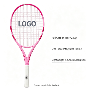 <span class=keywords><strong>Raquette</strong></span> de tennis en fibre de carbone de haute qualité, 280 g, tête surdimensionnée, logo OEM personnalisé disponible - Product Image 2