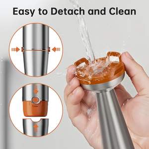 Mixeur plongeant filaire 5 en 1 à vitesse variable 1100W avec hachoir pour soupes, aliments pour bébés et smoothies - Product Image 6