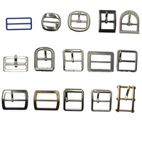 Boucle de ceinture occidentale multi-styles en alliage de zinc durable avec logo personnalisé pour ceintures en cuir, sacs et accessoires vestimentaires