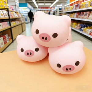Cute Squishy <b>Panda</b> Stress Relief Decompression <b>Toy</b> TPR Material Squeeze <b>Toy</b> for Anxiety Relief and Gifts - Product Image 4