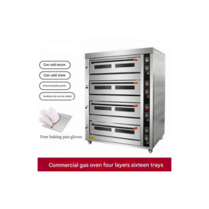 Oven Konveksi Listrik 4 Dek Industri - Pemasok Peralatan Bakery Efisiensi Tinggi - Product Image 3