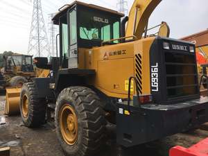 Chargeur sur pneus SDLG d'occasion de marque chinoise 936L 956L équipement de construction de routes de bonne performance de haute qualité Shanghai - Product Image 3