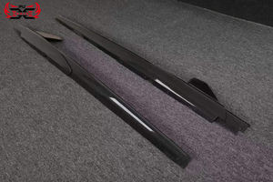 Jupes latérales en fibre de carbone sèche préimprégnée pour <span class=keywords><strong>Audi</strong></span> <span class=keywords><strong>R8</strong></span> 21-23, kit carrosserie avec lèvre basse intégrée - Product Image 5