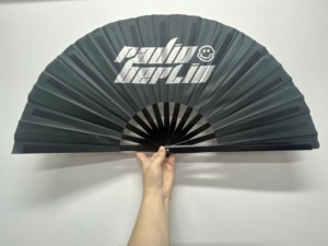 <span class=keywords><strong>2025</strong></span> Tùy Chỉnh In Lớn Rave Tay <span class=keywords><strong>Fan</strong></span> 13 Inch Tre Xương Sườn Đầy Đủ Màu Sắc In Ấn Quà Tặng Khuyến Mãi - Product Image 3