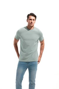 T-shirt surdimensionné décontracté et élégant pour hommes S - 4XL Crew Neck Tees T-shirts Premium pour hommes-T-shirt doux et ajusté pour hommes - Product Image 3