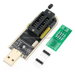 HAISEN USB untuk TTL Papan Utama Routing LCD BIOS FLASH BIOS USB Programmer dengan Driver Perangkat Lunak SOIC8 Klip Adaptor Ch341a Compiler