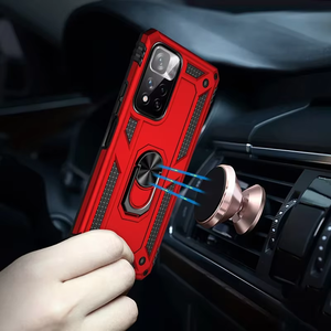2025 fundas de teléfono a prueba de golpes con soporte de anillo de Metal armadura de PC dura funda de teléfono resistente para Vivo <span class=keywords><strong>V21</strong></span> <span class=keywords><strong>5G</strong></span> Y11S Y53SBback Cover - Product Image 4