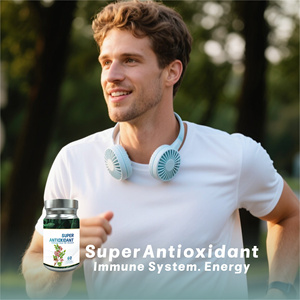 Tablet Antioksidan Ampuh Ekstrak Zanthoxylum Resveratrol NAC Suplemen Antioksidan Super untuk Wanita & Pria - Product Image 4