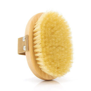 Cepillo de cerdas suaves para la piel muerta, exfolia de forma natural, estimula el flujo linfático y la Sangre, cepillos corporales para limpieza y exfoliación - Product Image 3