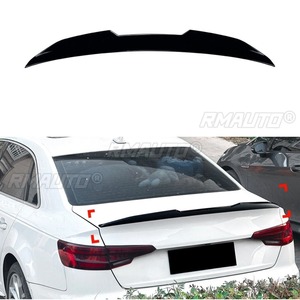 Kit d'aileron arrière et avant pour Audi A4 S4 B9 2017-2024, aileron de coffre, accessoires auto - Product Image 3