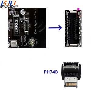 2026 新款 USB 3.2 Type-E 接头转 90 度 Type-E 插座适配卡 20Gbps 10Gbps 前置 Type-C 适用于电脑主板 - Product Image 5